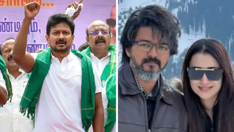 Trisha विवाद में घिरे उदयनिधि स्टालिन, चेन्नई से गिरफ्तारी के बाद TVK का तीखा हमला; कांग्रेस ने भी टिप्पणी पर जताई आपत्ति