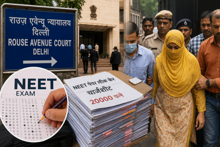 NEET पेपर लीक केस में 13 आरोपियों पर आज से बहस, 20 हजार पन्नों की चार्जशीट पर कोर्ट ने लिया संज्ञान; नाबालिग गवाहों के नाम मीडिया में आने पर नाराजगी