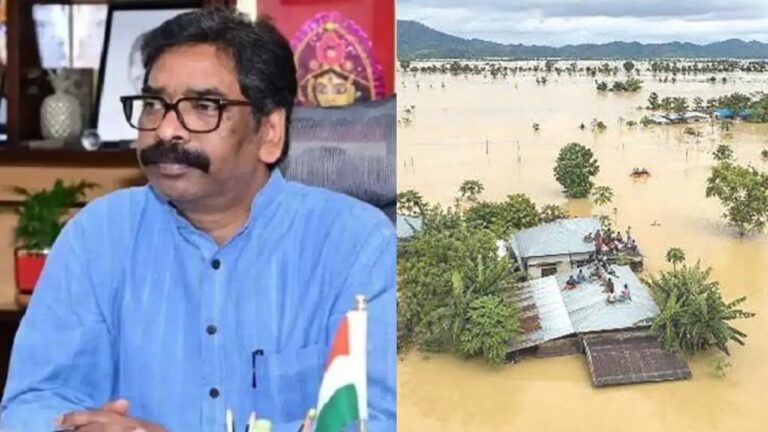 असम बाढ़ राहत के लिए झारखंड ने बढ़ाया मदद का हाथ, हेमंत सोरेन ने दिए 3 करोड़ रुपये, हिमंता बिस्वा सरमा ने जताया आभार