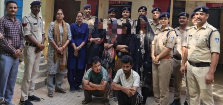 बांग्लादेश से भारत लाई गईं 4 युवतियां, जांच में सामने आया जम्मू कनेक्शन; पहले 3 को पहुंचाया था, ग्वालियर में खुला नेटवर्क